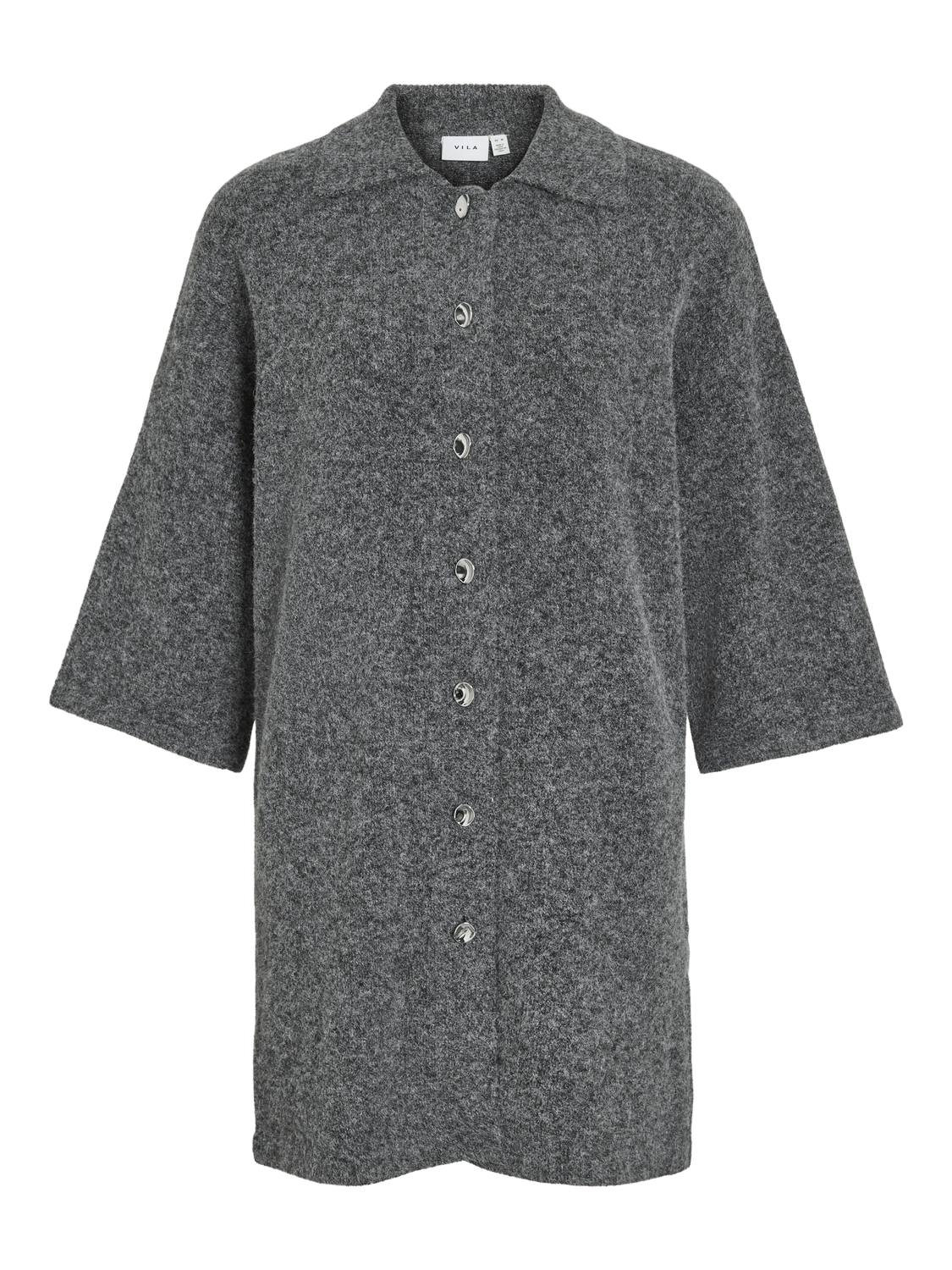 VILAURI Midi Dress - Medium Grey Melange - VERO MODA & VILA Bergvik